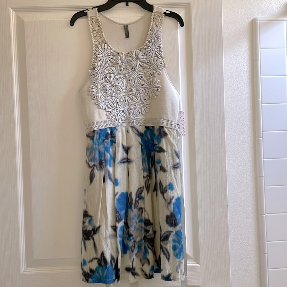 NWT Free People embroidered floral dress